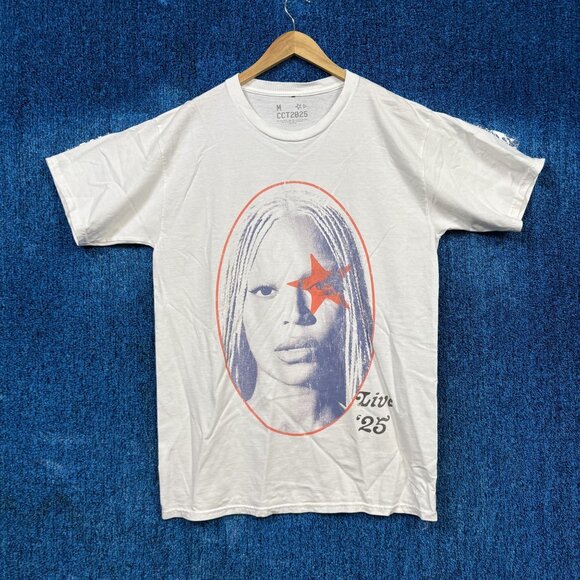 Beyonce Cowboy Carter Rodeo Chitlin Circuit Tour Oversized T-Shirt Size Medium - Picture 1 of 5